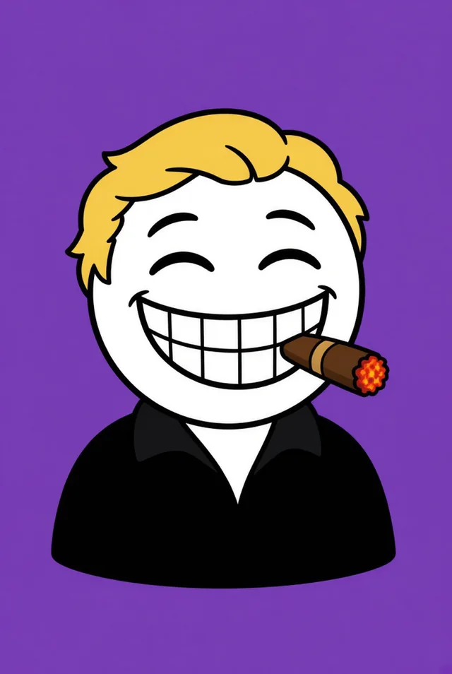 Whacky with a cigar